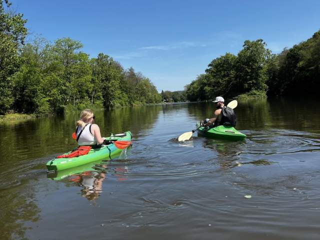 Kayakers on Penns Creek