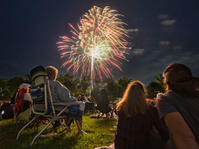 Lewisburg fireworks