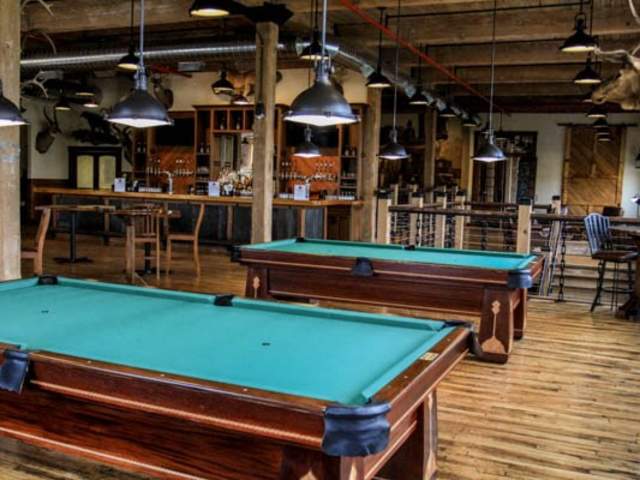 Rusty Rail game room