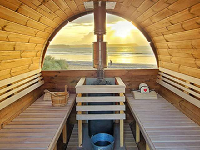 A sauna