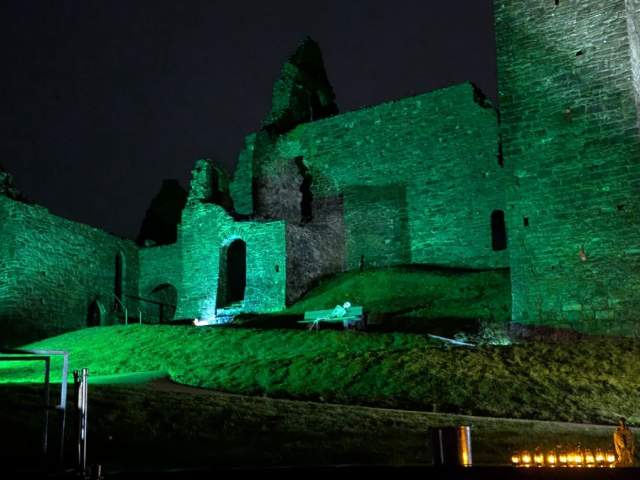 The Dark Side of Oystermouth Castle