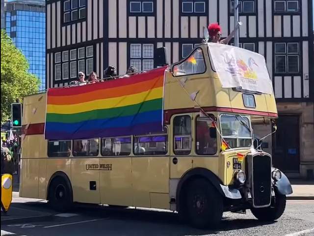 Swansea Pride Bus