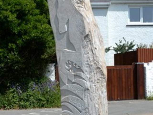 White Horse Sculpture