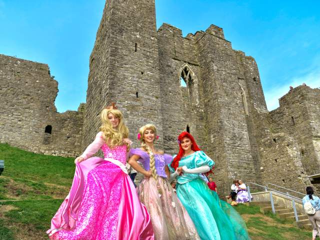 Prince and Princesses Day at Oystermouth Castle