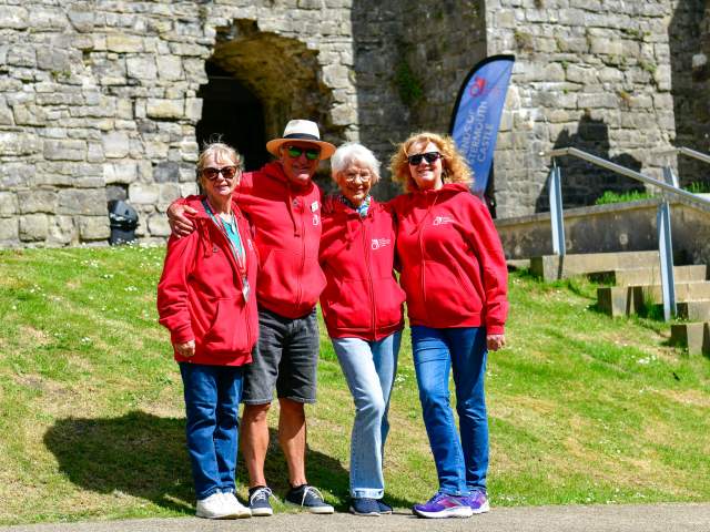 Friends of Oystermouth Castle Volunteers