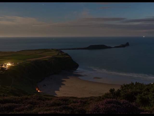 Video Thumbnail - youtube - Swansea Bay - Rhosilli - Time lapse
