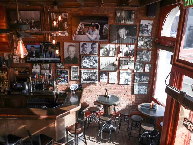The Copper Bar scoundrels wall