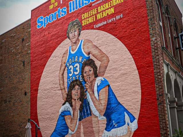 Larry Bird mural