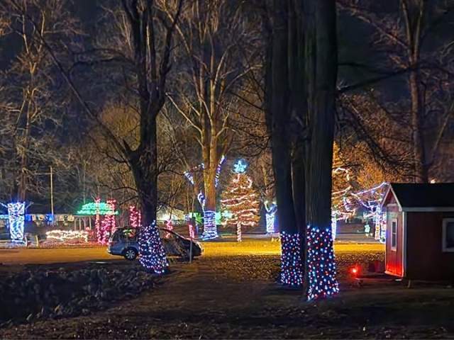 Richwood Lake Park Lights
