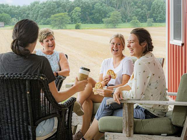 Unique Patio to Eat in the Country