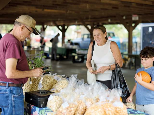 Kettle Corn at Richwood Farmers Market