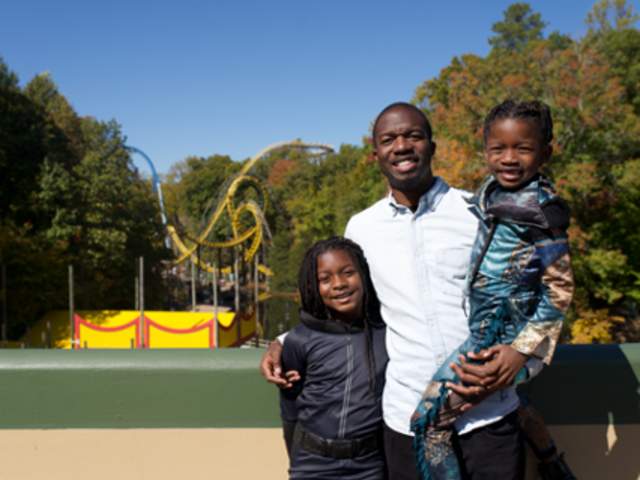 Busch Gardens Williamsburg family