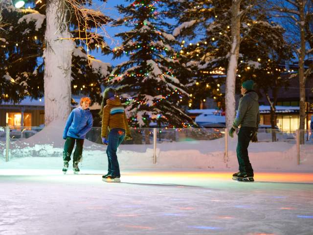 Ice Skating in Jackson