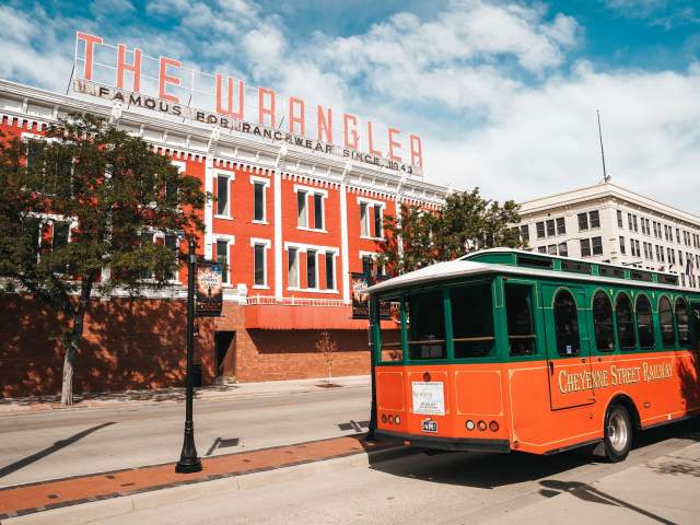 The Wrangler in Cheyenne, Wyoming