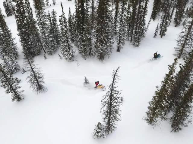 Snowmobiling in Albany County
