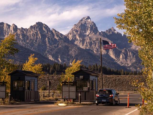 South Park Entrance to Grand Teton National Park