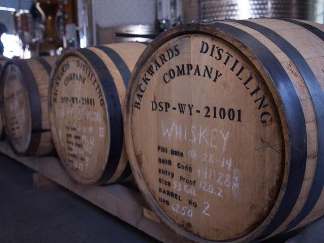 Backwards Distilling in Casper, Wyoming