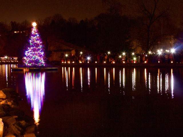 Boiling Springs Holiday Tree Lighting and Luminaries