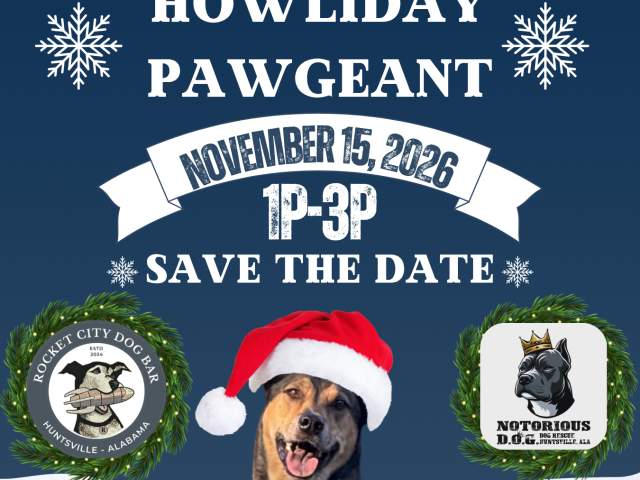 HOWLiday PAWgeant to Benefit Notorious D.O.G Rescue