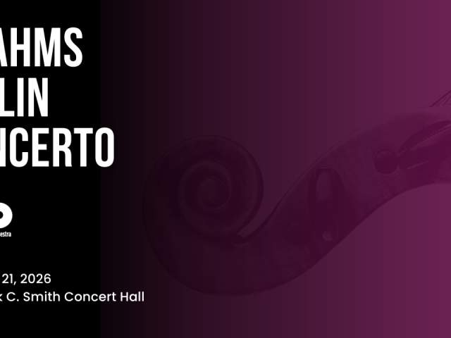 HSO presents Brahms Violin concerto