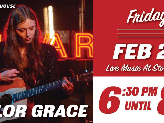 Taylor Grace LIVE at Stovehouse