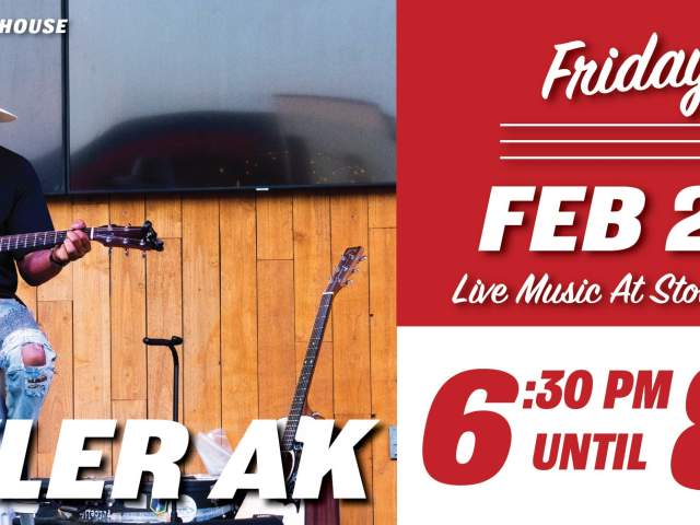 Tyler AK LIVE at Stovehouse