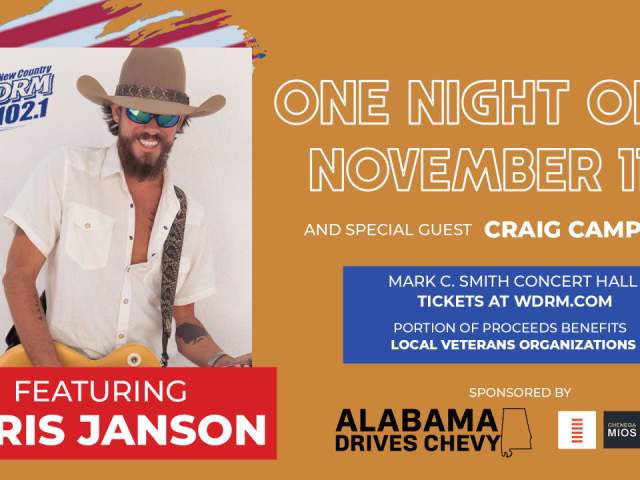 One Night Only with Chris Janson