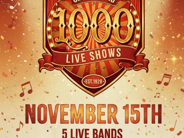 STOVEFEST: Celebrating 1,000 Live Shows