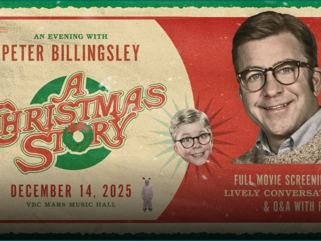 An Evening with Peter Billingsley & A Christmas Story