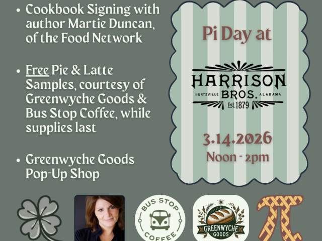 "Pi Day" at Harrison Brothers