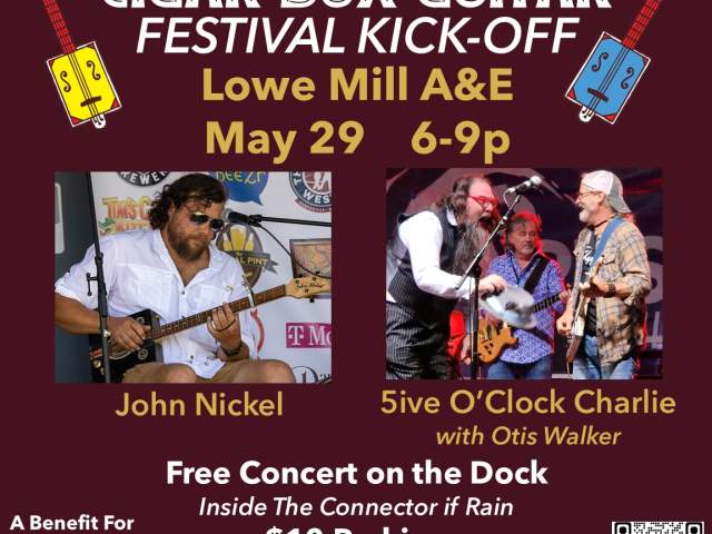 22nd Annual Cigar Box Guitar Music Festival Kick Off Concert