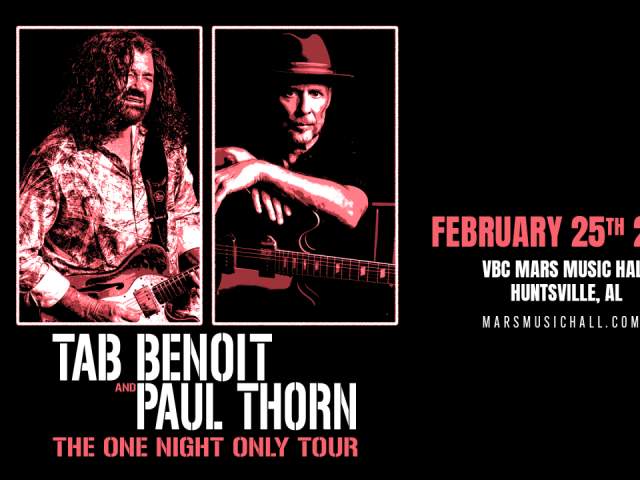 Tab Benoit + Paul Thorn: One Night Only