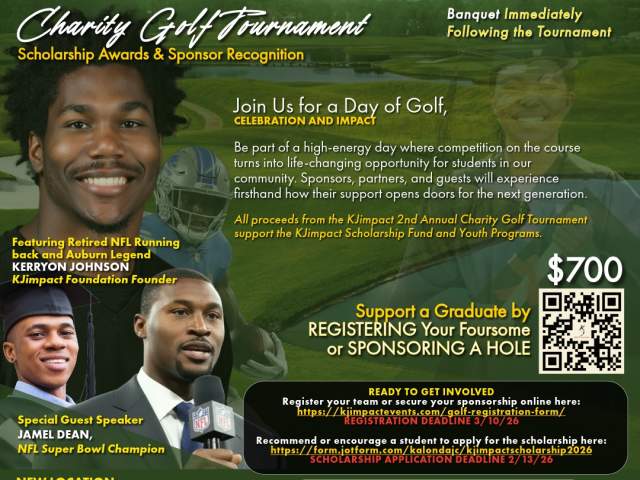 KJImpact 2nd Annual Charity Golf Tournament & Scholarship Awards Banquet