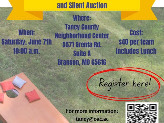 2nd Annual Corn Hole Tournament and Silent Auction