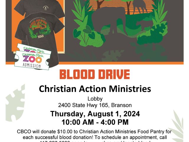 Christian Action Ministries Blood Drive
