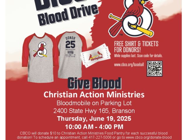 Christian Action Ministries Blood Drive