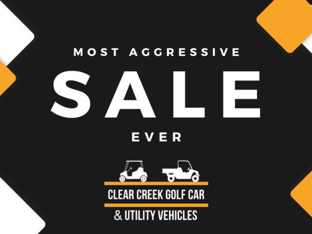 Biggest Sale in Clear Creek Golf Car History