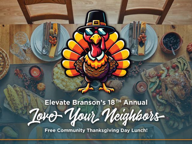 18th Annual Love Your Neighbors Free Community Thanksgiving Day Lunch