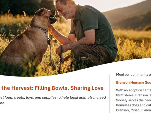 Share the Harvest: Filling Bowls, Sharing Love
