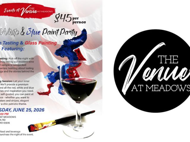 Red, White & Blue Paint Party