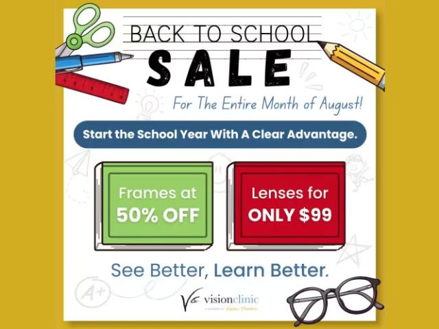 Back To School Sale