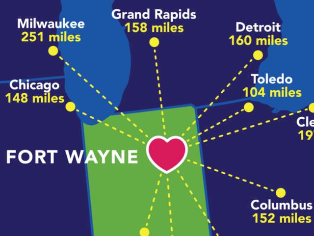 2017 Fort Wayne Regional Map