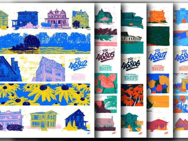 The Neighborhood Art Series by Matt Plett