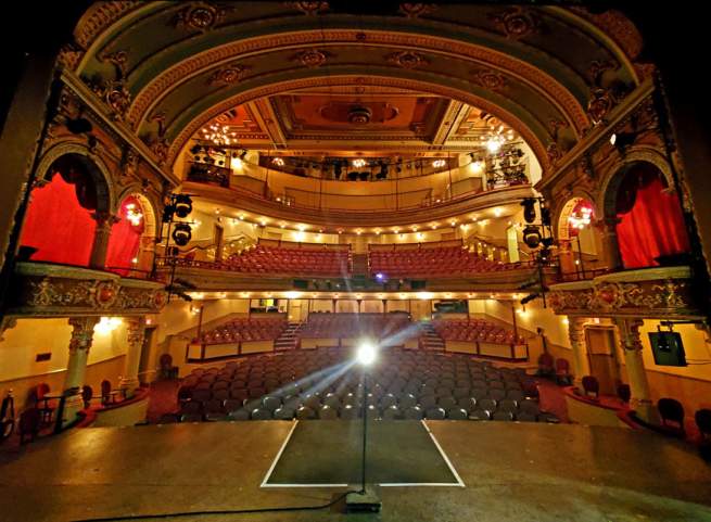 fulton theater auditorium view from stage