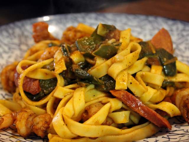 Pasta dish at Bistro Nota