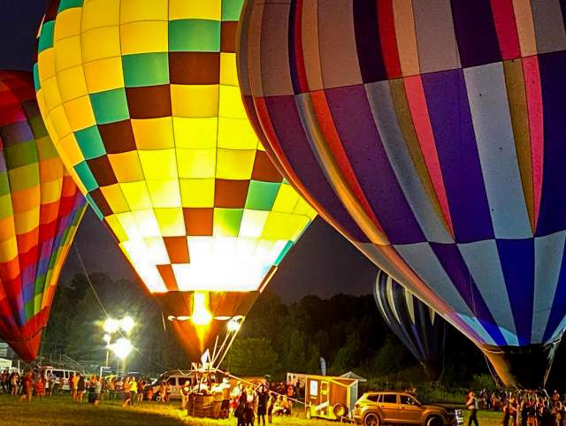 Allen County Fair hot air balloons