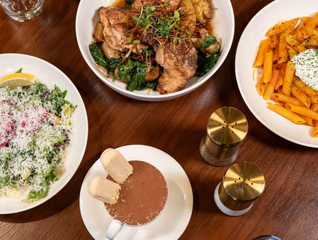 A romantic dinner for two at Arbor at the Bradley in Fort Wayne, with salad, 2 entrees, and dessert.