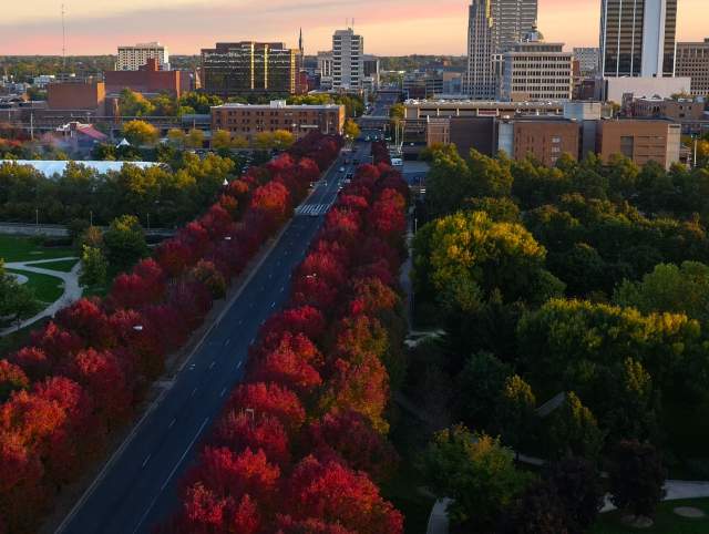 A Monday in Fort Wayne, Indiana - Fall Edition