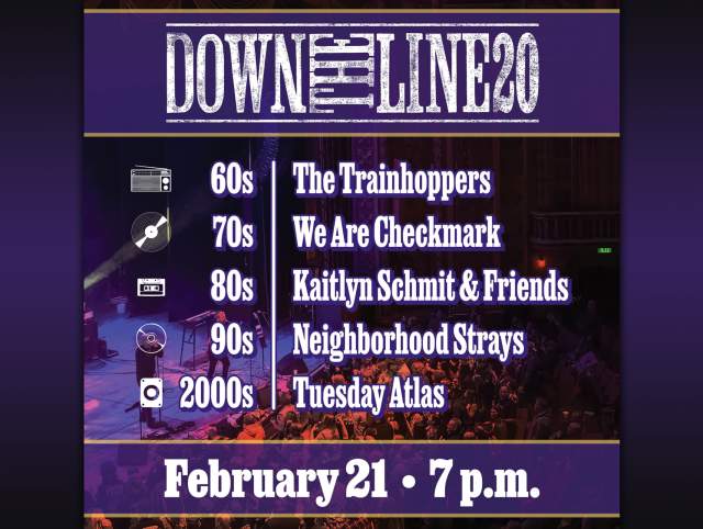 Down The Line at the Embassy Theatre celebrates 20 years of legendary locals supporting the mission of the theatre. Enter to win tickets as part of this Visit Fort Wayne Getaway Contest.