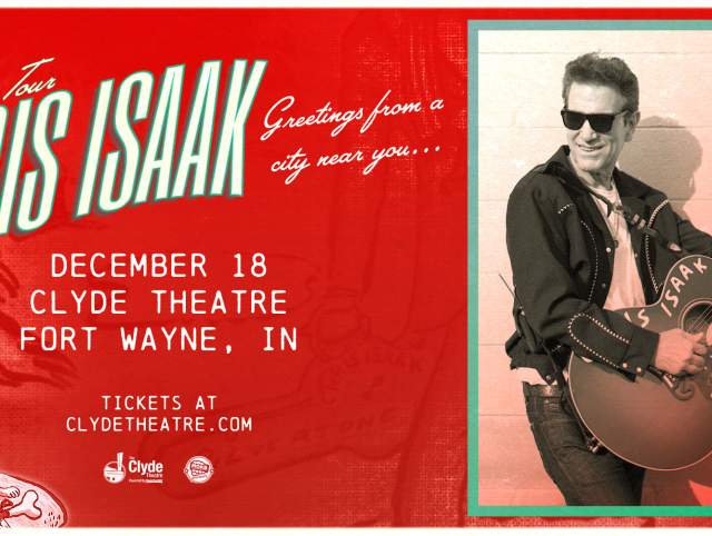 Chris Isaak with croon his way into the Clyde Theatre in Fort Wayne on December 18, 2025.
